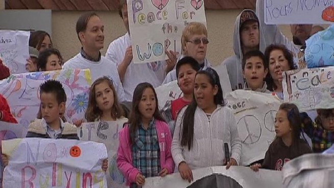 Pasadena residents held a peace march Saturday in honor of 19-year-old Kendrec McDade. The teenager was shot and killed by police officers. Meanwhile, the city's police chief met with the community to answer questions about the investigation. Angie Crouch reports from Pasadena.