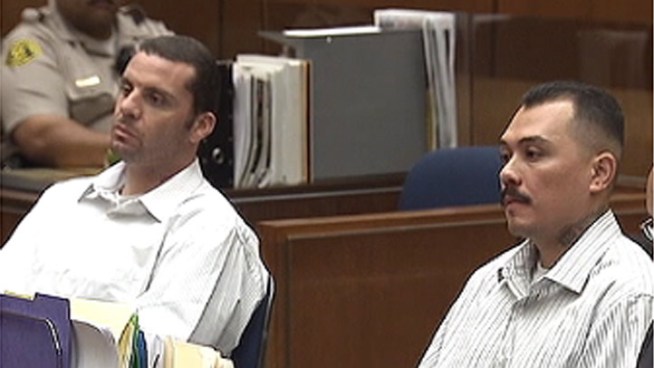 A judge ordered Marvin Norwood and Louie Sanchez to stand trial on charges related to the beating of Giants fan Bryan Stow after a Los Angeles Dodgers game in 2011. The judge's action came on the sixth day of a preliminary hearing for the pair. Patrick Healy reports for the NBC4 News at 5 p.m. on June 8, 2012.