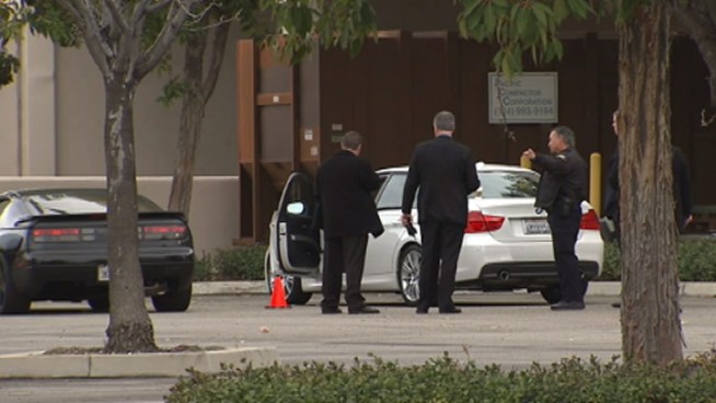 Investigators are attempting to piece together the events -- including a series of carjackings -- that led to the deaths of four people Tuesday morning in Orange County. Annette Arreola and Vikki Vargas report for the NBC4 News at Noon on Tuesday Feb. 19, 2013.