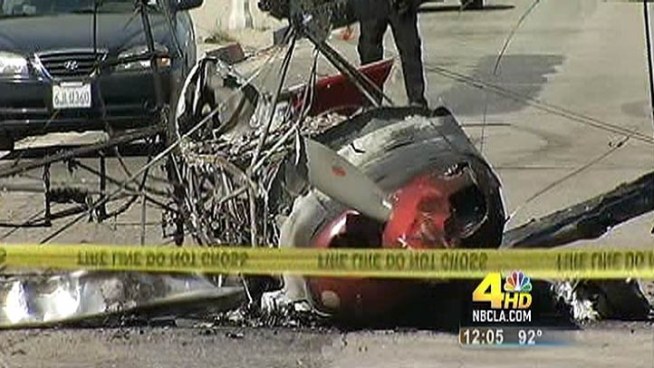 A small plane crashes in Redlands. Right before it burst into flames, witnesses pulled the pilot to safety.