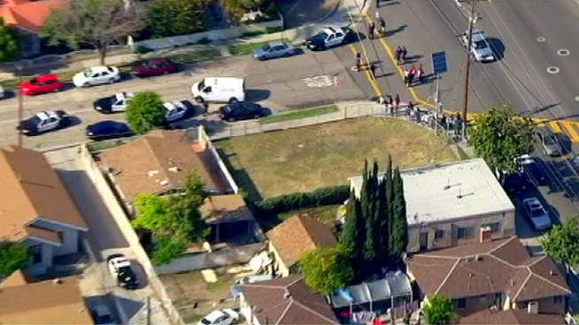 A 16-year-old student at Santa Ana High School was rushed to the hospital after a shooting near campus. Santa Ana Police spokesman Anthony Bertagna says the shooter's behavior makes police think the victim may have been targeted. Beverly White reports from Santa Ana for the NBC4 News at 11 p.m. on April 27, 2012.