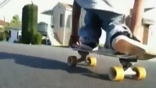 Skateboarder Alan Spurlock says the push by city councilmembers to get skateboarders off the streets and into skate parks won’t work. “They should build more local parks and stuff, and one that aren’t so with holes in them,” Spurlock says. A motion aimed at outlawing reckless skateboarding was passed 12-0 Wednesday, May 2. It will now be up to the City Attorney's Office to draft an ordinance for the council's approval. Kim Baldonado reports from San Pedro for the NBC4 News at 11 p.m. on May 2, 2012.