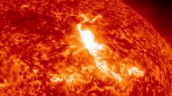One of the biggest solar storms in years is putting on a show, but it's also creating a few problems here on Earth.