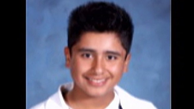 Witness Peter Ramos told NBC4 that he heard officers and family members tell Rodriguez Jr., a freshman at Segerstrom High School, several times to drop what police described as a pistol-grip shotgun. The 14 year old died after a confrontation with police. Vikki Vargas reports from Santa Ana for the NBC4 News at 5 p.m. on Sept. 28, 2012.