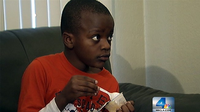 Eight-year-old Criscent is spending his first Christmas in the United States after being brought here to escape abuse from his village in Uganda. His family and new-found friends say he is already making progress. Lolita Lopez reports for the NBC4 News at 6 p.m. on December 25, 2012.