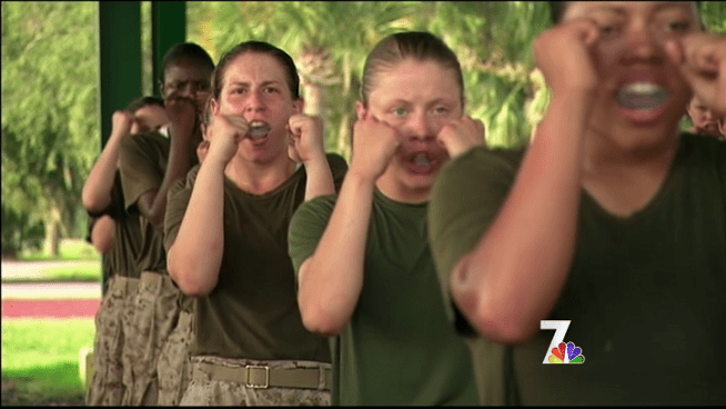 With the ban lifted on women in combat, now comes the question of whether they are able to get through training. NBC 7 military reporter Lea Sutton spoke to experts on both sides of the debate about SEAL and other military training exercises.