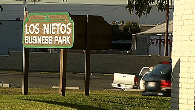 Police are looking into a body found buried in concrete. One man is charged with murder and investigators say it may have started with a feud.  NBC 4's Beverly White reports from Santa Fe Springs for the NBC4 News at 11 p.m. on Jan. 2, 2012.