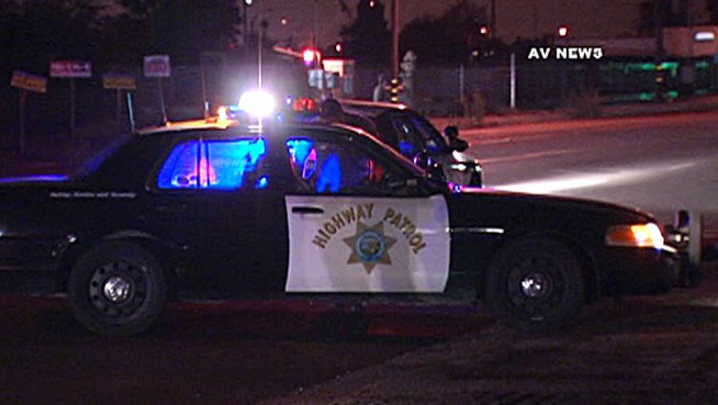 A man died after being hit by a motorist who fled from the scene at California Street and Highland Avenue in Muscoy. Antonio Castelan reports from the scene for the NBC4 News at Noon on Oct. 10, 2012.