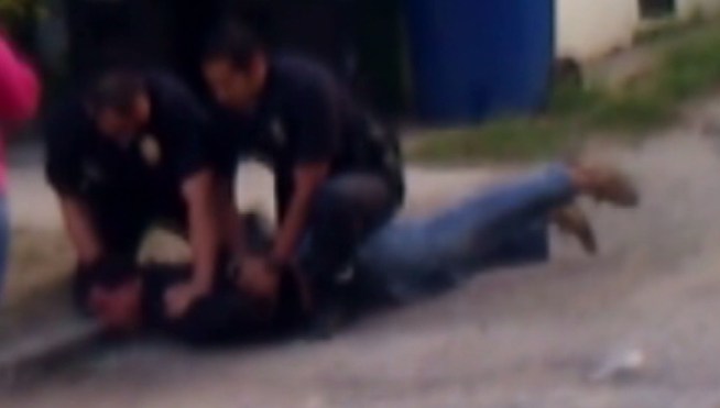 Bruce Faraon claims two LAPD officers ran after him with their guns drawn as he was walking home from work in Echo Park. His attorney claims the report of the incident cited a “surprised look” and Faraon’s alleged grabbing at his waistband as reasons for their approach. LAPD said it does not comment on pending litigation. Ted Chen reports for the NBC4 News at 5 p.m. on Oct. 24, 2012.