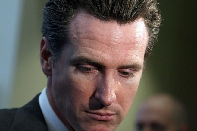 Newsom Lights Wildfire of Political Speculation