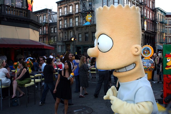 Is Bart Simpson a Barker for Scientology?