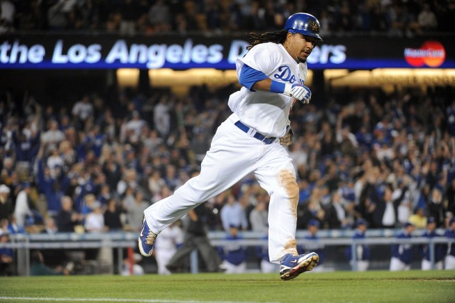 Manny a Hit in Minors Before He Steps to Plate
