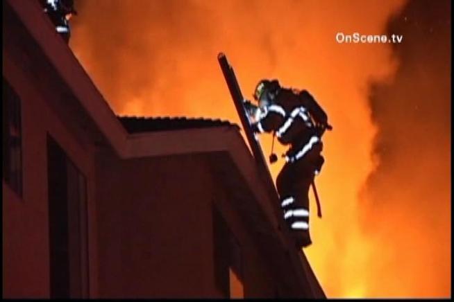 A man was charged Thursday in connection with at least two intentionally-set fires at Orange County apartment complexes, a move investigators believe was used as a means to ransack evacuated units. Beverly White reports for the NBC4 News at 11 p.m. on Jan. 24, 2013