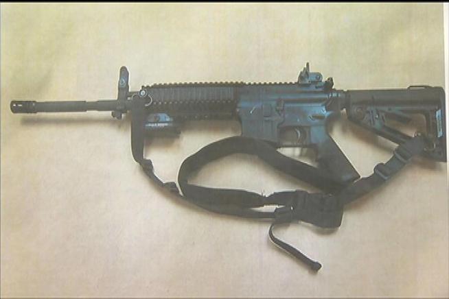 There was plenty of support at a Fontana school board meeting for the school district police chief’s decision to purchase high-powered semiautomatic rifles, like the one pictured. The purchase had raised ire among school board members and students, alarmed by the $14,000 cost. Beverly White reports from Fontana for the NBC4 News at 11 p.m. on Jan. 23, 2013.