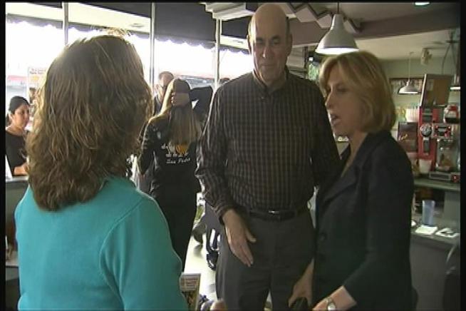 Mayoral candidates vying to lead Los Angeles tied up their campaigns Monday night, fighting for every vote they can before the polls open Tuesday morning. Jane Yamamoto reports for the NBC4 News at 11 p.m. on March 4, 2013.