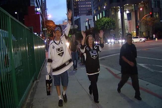 Now that the Stanley Cup is finally theirs, the City of Los Angeles will thank their new heroes with a victory parade on Thursday, June 14.  Kim Baldonado reports for NBC4 News at 11 p.m. on June 11, 2012.