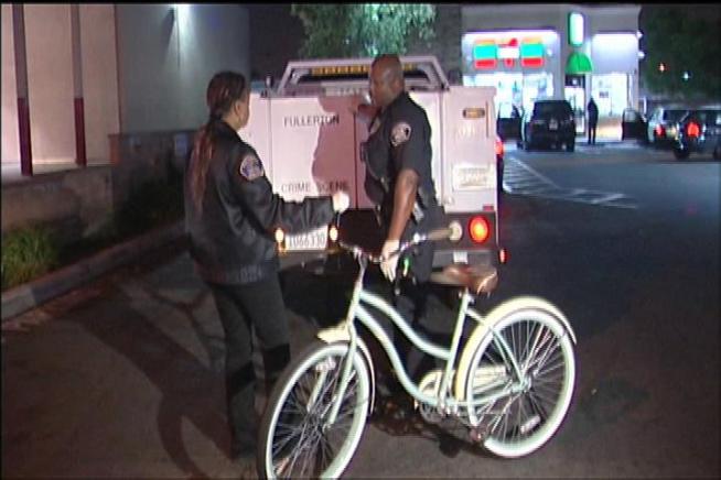 Police on Wednesday night said the man suspected of abducting a female bicyclist in Fullerton is the girl's relative who'd found the young runaway and was taking her home. Michelle Valles reports for the NBC4 News at 11 p.m. on Nov. 7, 2012.