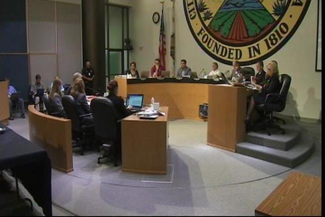 San Bernardino Mayor Pat Morris says the city's decision to seek federal bankruptcy protection is the beginning of a 