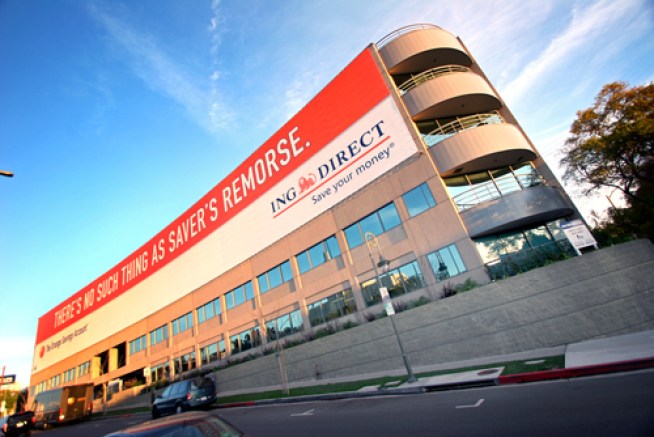 Office Workers Miffed At Billboard Wraps