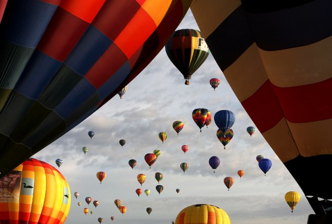Eat, drink & be merry: Celebrating California from high above