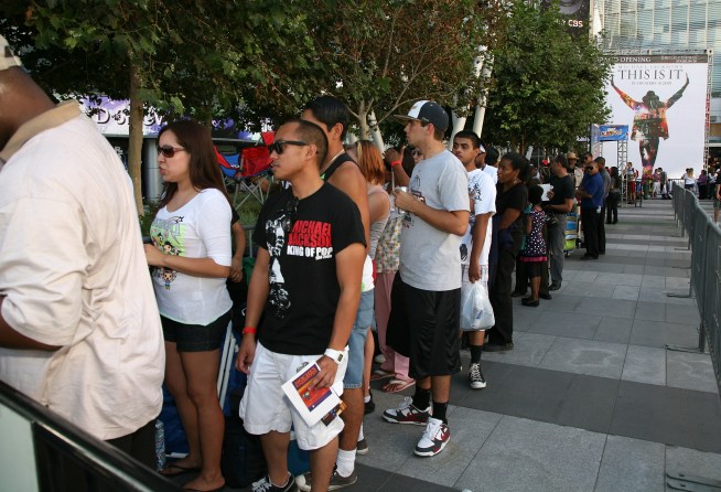 Last Glimpse of the King: Fans Camp For Jackson Tickets