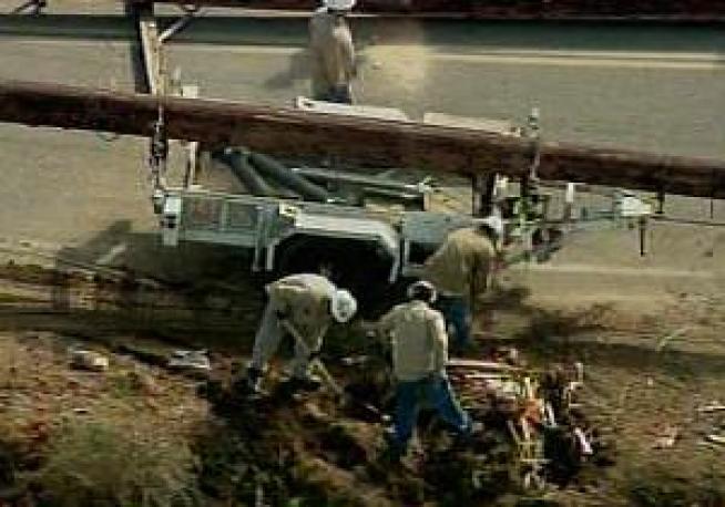 Sleeping Motorist Closes Stretch of Calabasas Roadway
