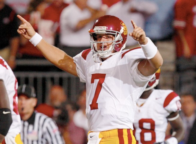 Pain? What Pain? Barkley Back As USC Quarterback