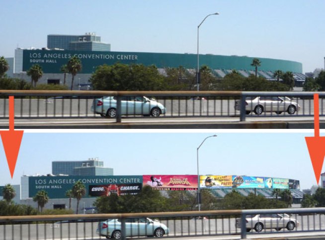 A Look At Your Ad-Ridden Convention Center