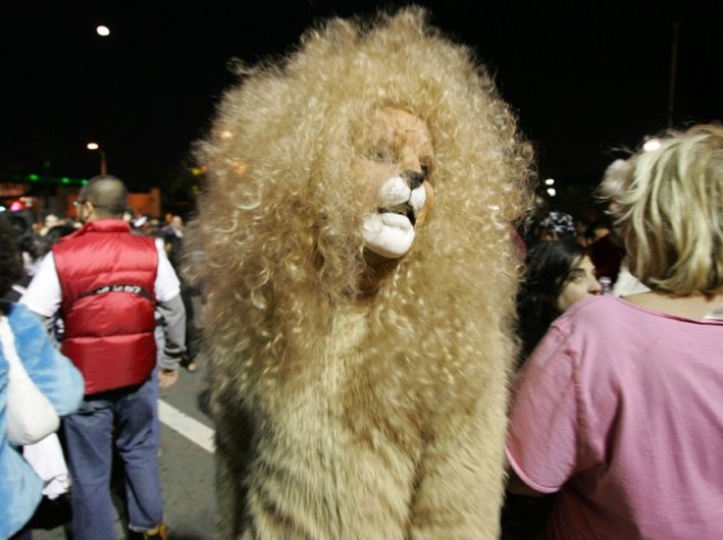 West Hollywood. Halloween Night. Yow!