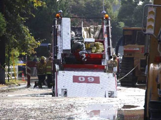 When Fire Engines Fall Prey to Sinkholes...