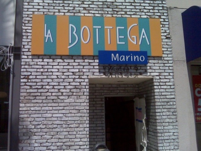 Signage at La Bottega, Malibu Wine Classic, Recess Opens Tonight