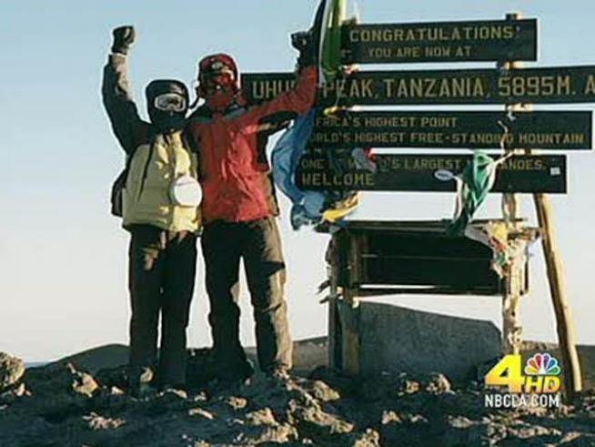 Paul and Denise Fejtek are training in the mountains of Southern California for the climb of a lifetime.