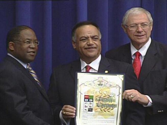 It was a proud day for NBC4, as the community honors the now-retired legendary newsman <a title=