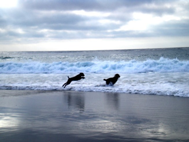 Rain Clouds Move into Southern California