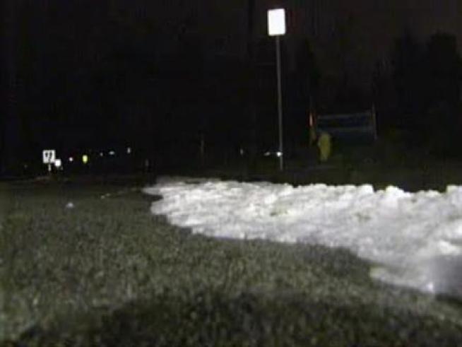 Residents of Glendora, San Dimas and La Verne are surprised by a hail storm Sunday night.