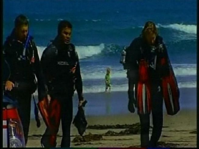 The county medical examiner is working to identify the body of a diver found this morning off La Jolla Shores. Lifeguards believe the body is that of Jeffrey May, a missing Oceanside man. NBC7s Diana Guevara reports.
