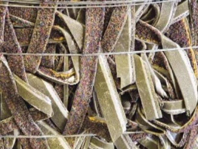 We're not talking about the color - we're talking about carpet that can be recycled and reused.
