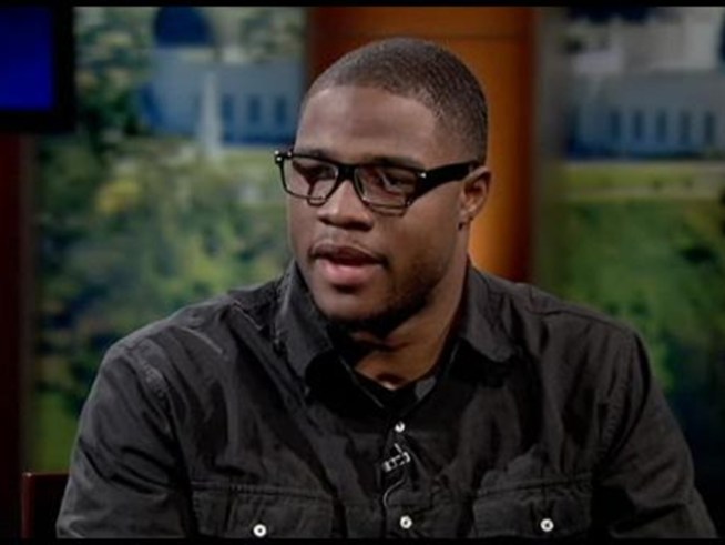 The former USC tailback opens up about the weightlifting accident that nearly took his life last year.
