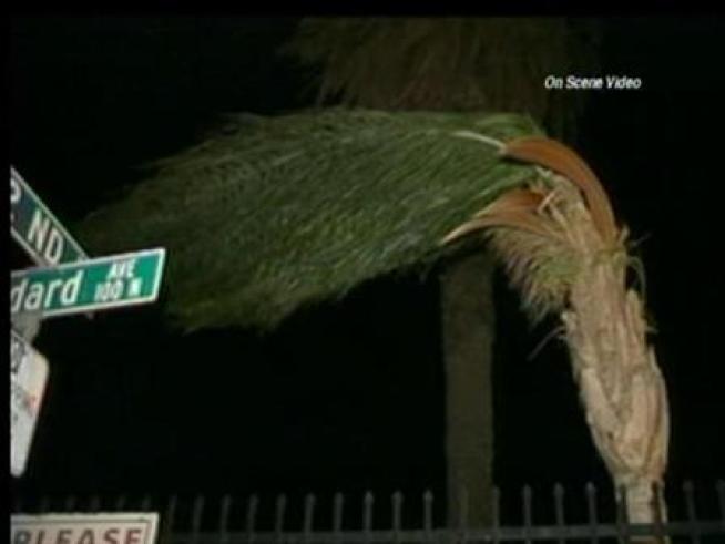 Windy conditions bring warm temps -- but also increase the risk of wildfire in the Southland.