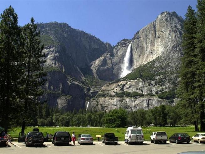 Visitors to Yosemite will see a rare sight for fall -- waterfalls!