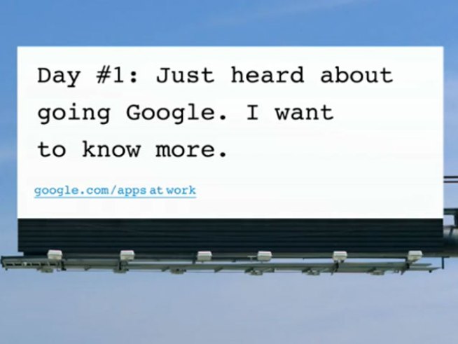 Google Resorts to Billboards in Microsoft Fight