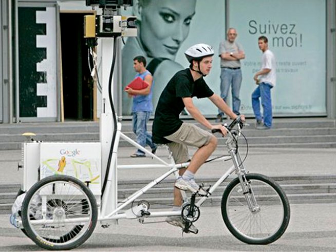 Google Maps Tricycle Has Savoir Faire
