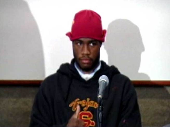 Thumbs Up for Stafon Johnson