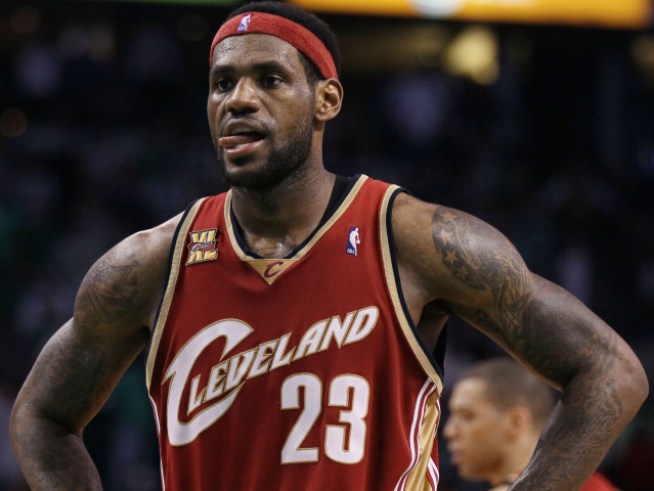 Politics Put Old LeBron Jerseys to Homeless "On Hold"