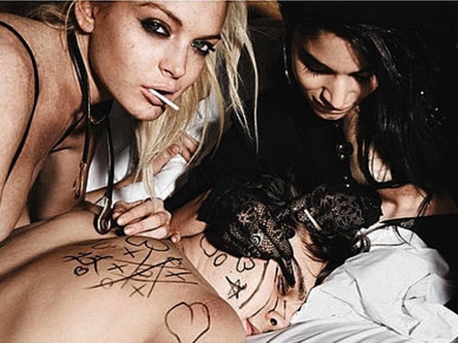 Lindsay Channels Kate Moss for Sexy Photo Spread