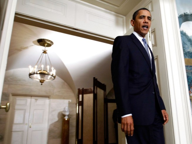 Obama Takes Credit For Positive Economic Signs