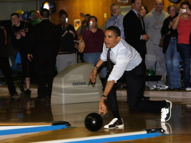Obama Bowls Way Out Of Gutter