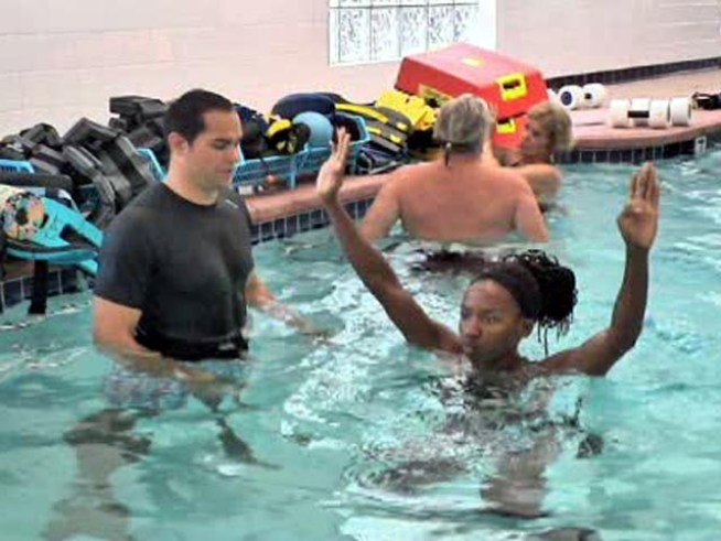 When you are recovering from injury, when you have arthritis, when you have certain diseases; water workouts help you get back on your feet faster than regular physical therapy.  <a title=