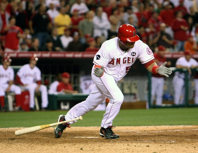 Angels Bunt Way Past Streaking Rockies