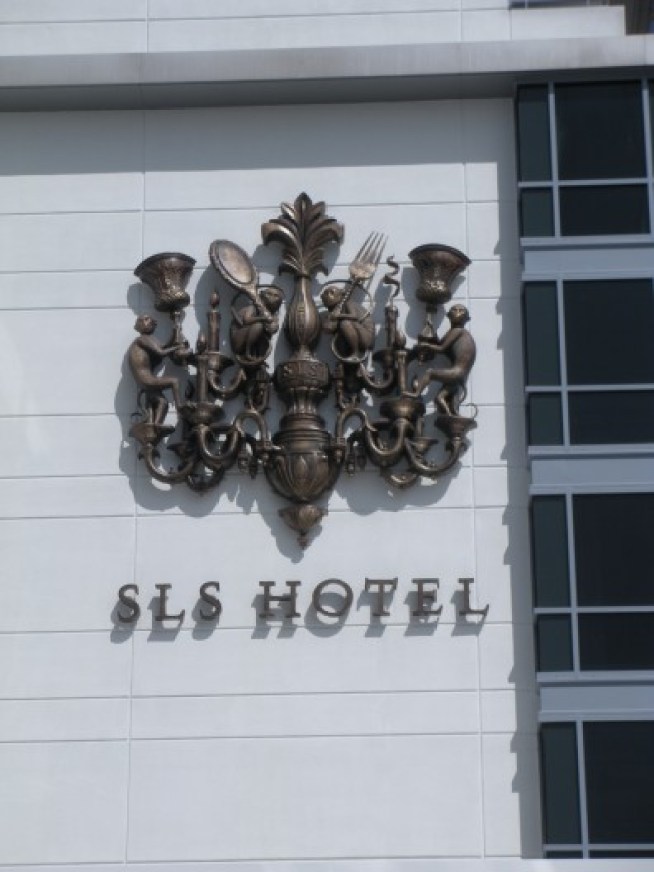 SLS Hotel Update: Monkey Crest Is Up and On